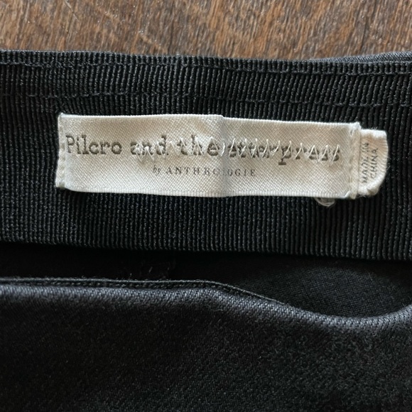 High Rise Pilcro Jeans by anthropology Black Denim Leggings Sz 25 - Picture 5 of 6